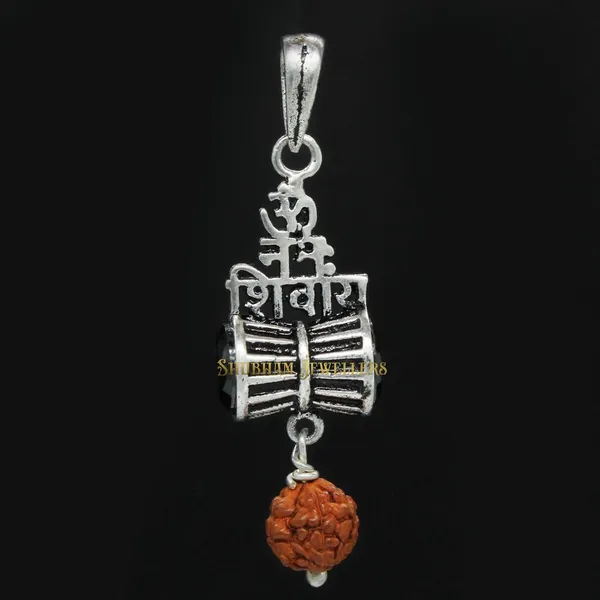 Black_925-92.5_Pure_Sterling_Om_Namah_Shivay_Oxidised_Pendant_For_MenWomenChildrenBoys_And_Girls