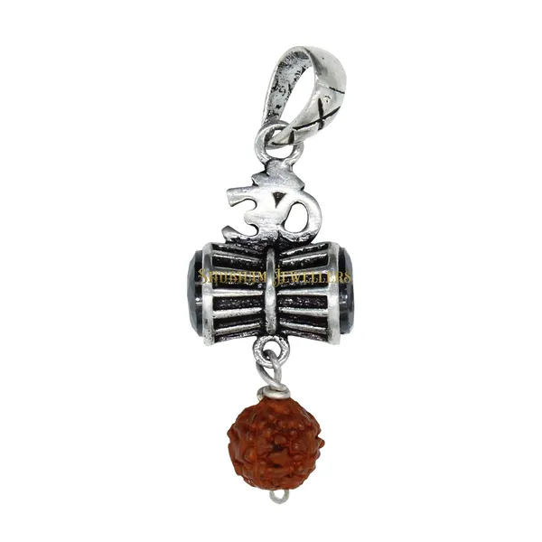 Black_925-92.5_Pure_Sterling_Om_Oxidised_Pendant_For_MenWomenChildrenBoys_And_Girls