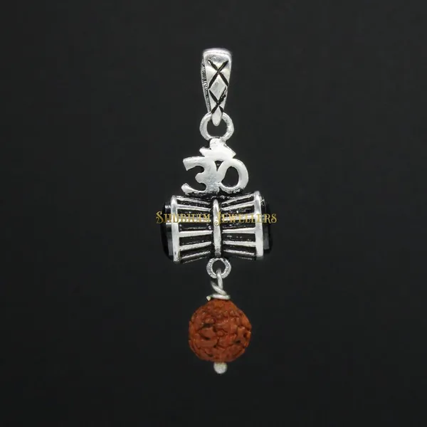 Black_925-92.5_Pure_Sterling_Om_Oxidised_Pendant_For_MenWomenChildrenBoys_And_Girls