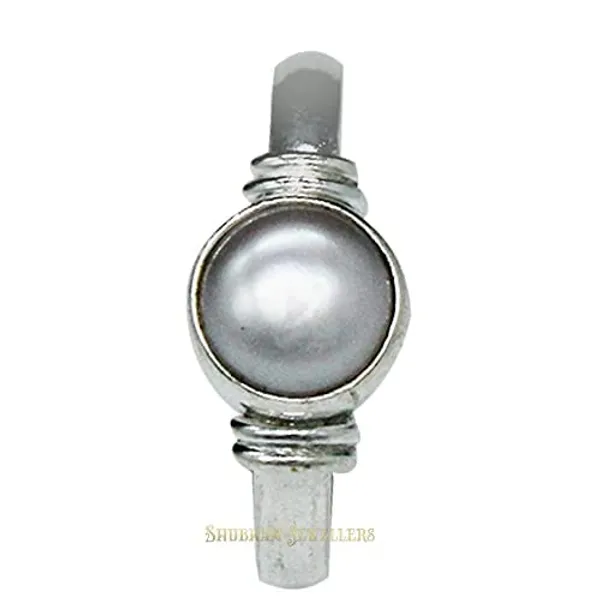 Silver_Real_Moti_Pearl_Sterling_Ring_For_Men,_Women_And_Childern