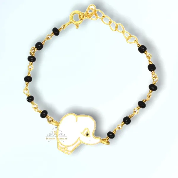 Silver_925_Sterling_Cute_Animal_Elephant_Face_Bracelet_Nazariya_For_Baby_Boys_&_Girls_(New_Born_To_12_Month_Small_Size_Length_5_Inch_One_Pc)