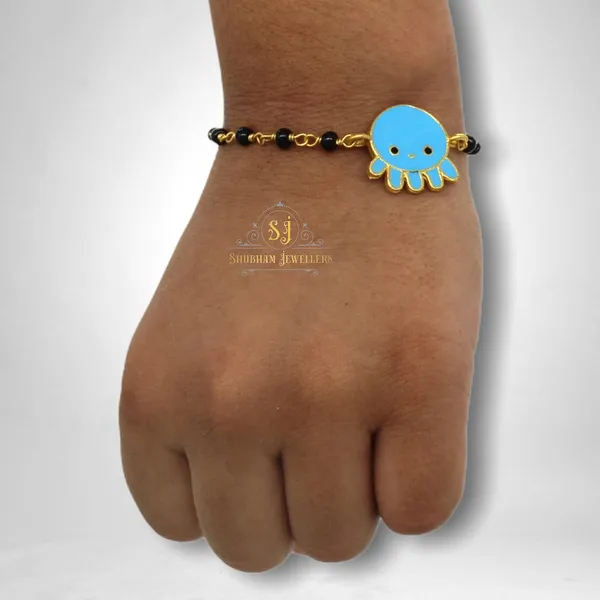 Silver_925_Sterling_Cute_Animal_Face_Octopus__Bracelet_Nazariya_For_Baby_Boys_&_Girls_(New_Born_To_12_Month_Small_Size_Length_5_Inch_One_Pc)