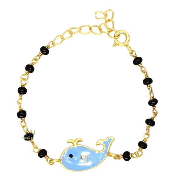 Silver_925_Sterling_Cute_Animal_Whale__Bracelet_Nazariya_For_Baby_Boys_&_Girls_(New_Born_To_12_Month_Small_Size_Length_5_Inch_One_Pc)