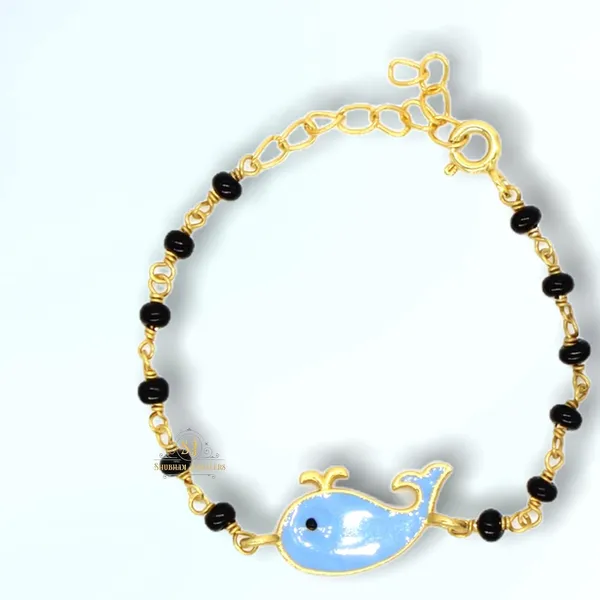 Silver_925_Sterling_Cute_Animal_Whale__Bracelet_Nazariya_For_Baby_Boys_&_Girls_(New_Born_To_12_Month_Small_Size_Length_5_Inch_One_Pc)