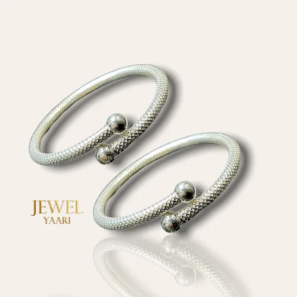 Silver_Exclusive_Pure_925_Sterling_Textu_Kada_For_Baby_Boys_&_Girls_1.4_Inch