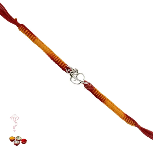 Silver_Pure_925_Sterling_Rakhi_For_Brother_Raksha_Bandhan_With_Pure_Cotton_Thread_For_Men,_Boys,_Rakhis_By_Omtrcur