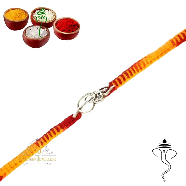 Silver_Pure_925_Sterling_Rakhi_For_Brother_Raksha_Bandhan_With_Pure_Cotton_Thread_For_Men,_Boys,_Rakhis_By_Omtrcur