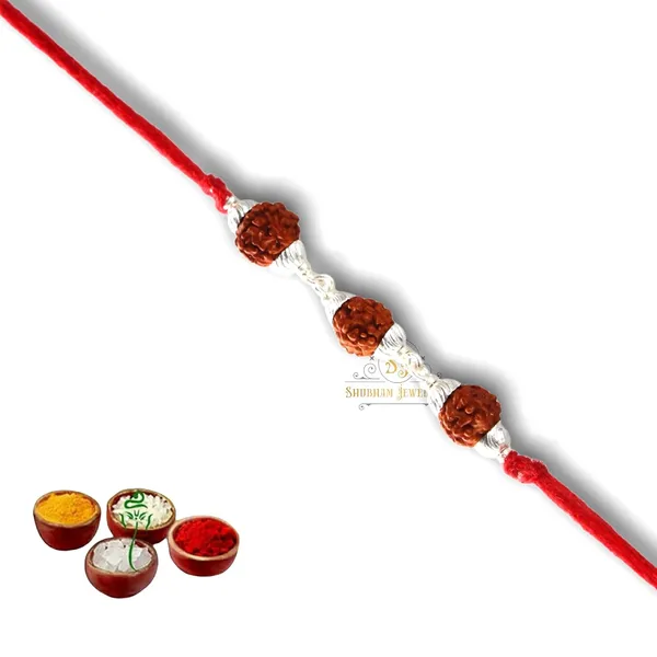 Silver_Pure_925_Sterling_Rakhi_For_Brother_Raksha_Bandhan_With_Pure_Cotton_Thread_For_Men_Boys_Rakhis_By_Rudra3Pcgtsm