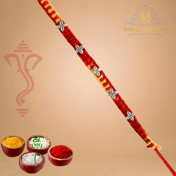 Silver_Pure_925_Sterling_Rakhi_For_Brother_Raksha_Bandhan_With_Pure_Cotton_Thread_For_Men,_Boys,_Rakhis_By_Star