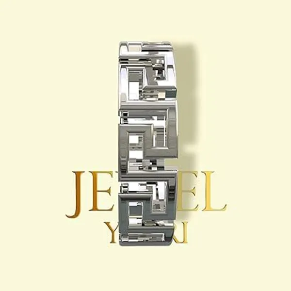 Silver_925_Sterling_S_Loop_Band_Style_Rings_For_Men_And_Women_Size_:_8