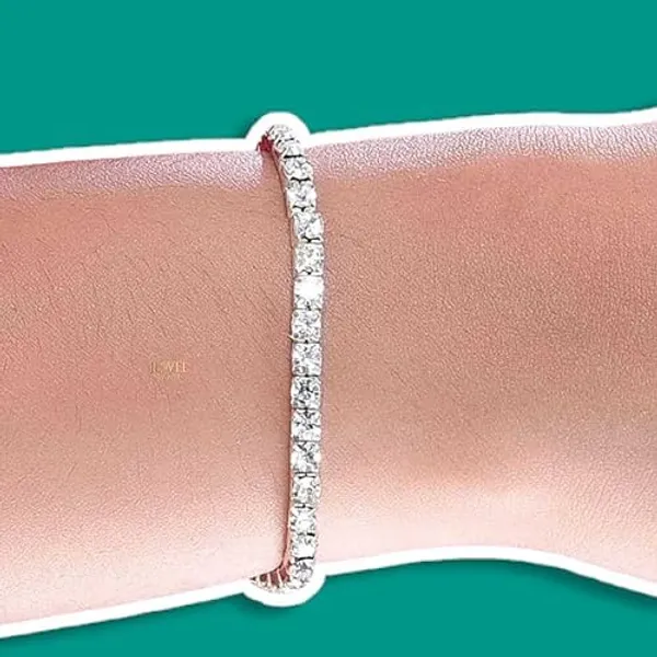Silver_925_Sterling_Classy_Cubic_Zirconia_Single_Line__Rhodium_Solitaire_Tennis_Adjustable_Bolo_Bracelet_For_Women_And_Girls_(925_Pure_)_(One_Row)