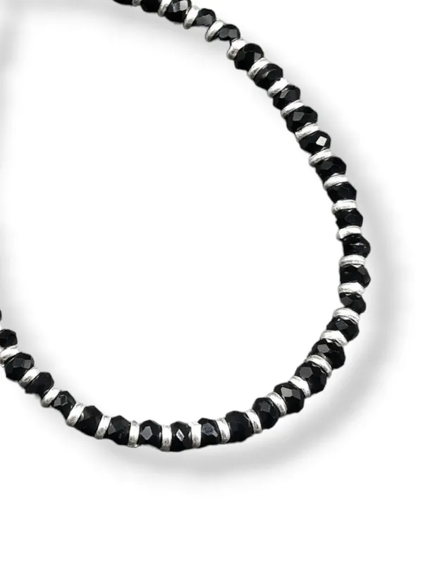 Silver_Nazariya_For_Women_With__Crystals__7-Inch_92.5%_Pure_Stering_Bracelet_For_Women_(One_Bracelet)