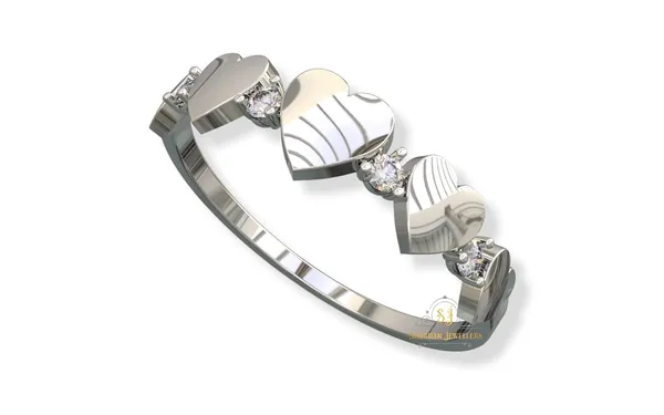 Silver_925_Sterling_Three_Hearts__Adjustable_Finger_Ring_With__Cz_Diamond_For_Women_And_Girls,_Anniversary_Gift_For_Wife,_Valentine