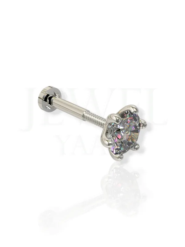 Silver_925_Sterling_Round_Shape_Cubic_Zirconia_2Mm_Prong_Screw_Back_Stud_For_Women_Girls