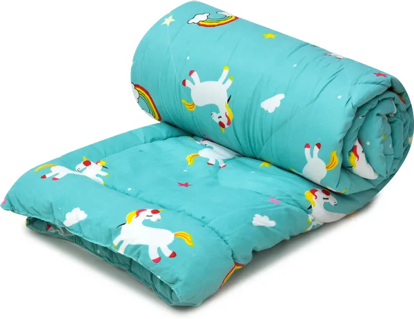 Cyan_Super_Soft_Microfiber_Cotton_Baby_Comforter