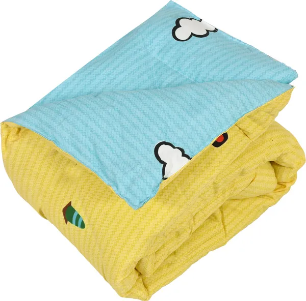 Yellow_&_Blue_Super_Soft_Microfiber_Cotton_Kids_Comforter