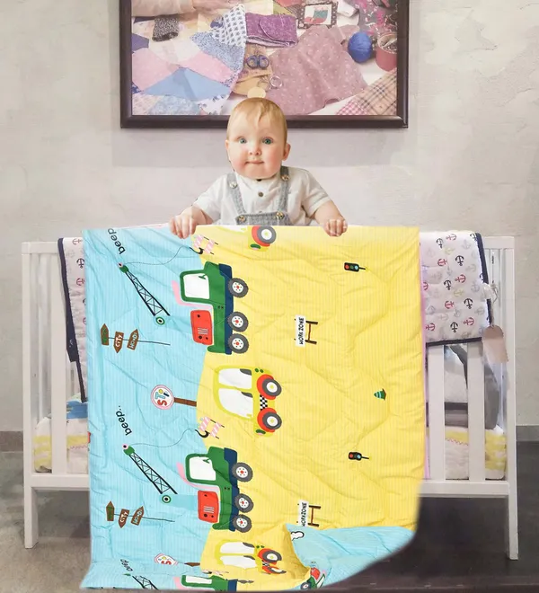 Yellow_&_Blue_Super_Soft_Microfiber_Cotton_Kids_Comforter