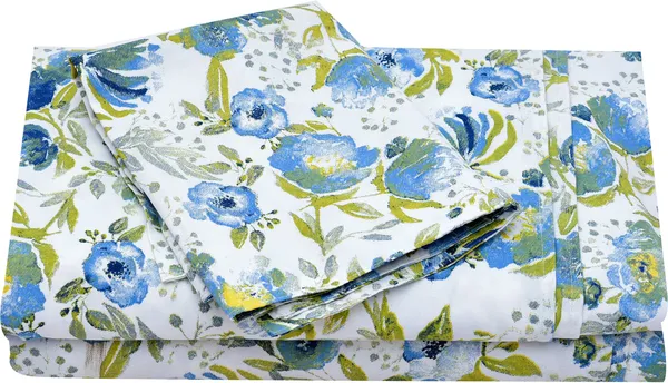 Blue_Super_Soft_Cotton_Single_Bedsheet_with_Pillow_Cover