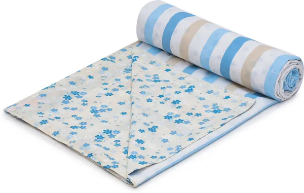 White_&_Blue_Premium_Quality_Cotton_Printed_Single_Duvet_Cover_|_TC_180