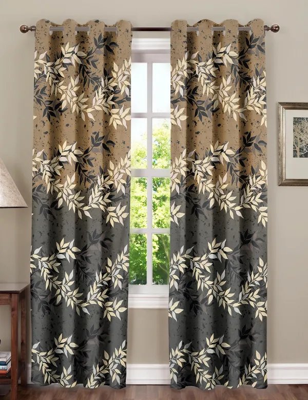 Black_Floral_Microfiber_Cotton_Curtain_for_Door_-_Set_of_2_Curtains