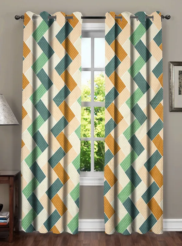 Green_Multicolor_Microfiber_Cotton_Printed_Door_Curtain_|7ft