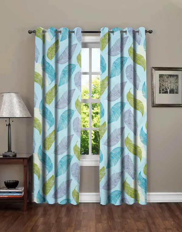 Purple_Green_Blue_Microfiber_Cotton_Printed_Long_Door_Curtain_|_9ft