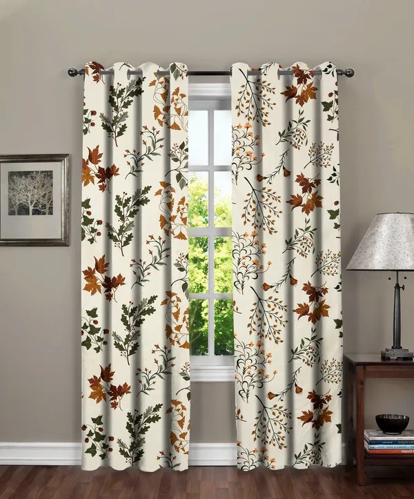 Brown_Microfiber_Cotton_Printed_Long_Door_Curtain_|_9ft