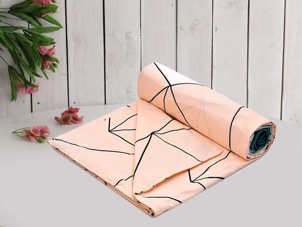 Dark_Green_&_Peach_Microfiber_Cotton_Printed_Double_Duvet_Covers_|_TC_144