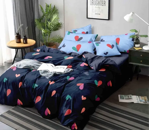 Dark_Blue_&_Red_Premium_Quality_Cotton_Printed_King_Duvet_|_TC_144