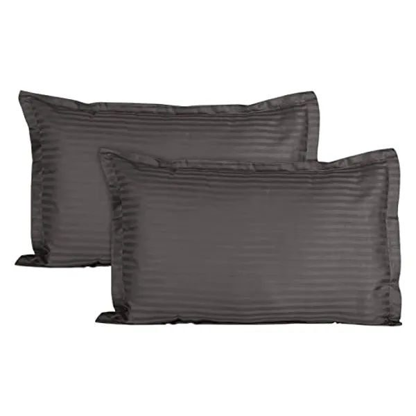 Dark_Grey_Microfiber_Cotton_Satin_Striped_Double_Bedsheet
