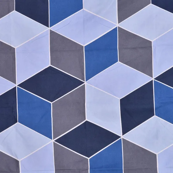 Blue_Microfiber_Cotton_Double_Bedsheet_With_Pillow_Cover