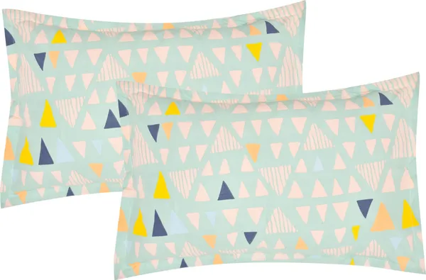 Green_Microfiber_Cotton_Double_Bedsheet_With_Pillow_Cover