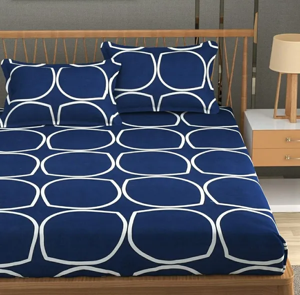 Blue_Premium_Quality_Microfiber_Printed_Flat_Double_Bedsheet