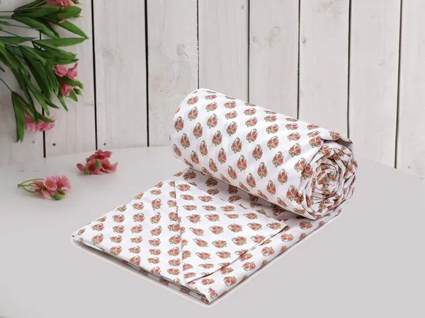 Pink_&_White_Microfiber_Cotton_Single_Duvet_Cover_|_TC_144