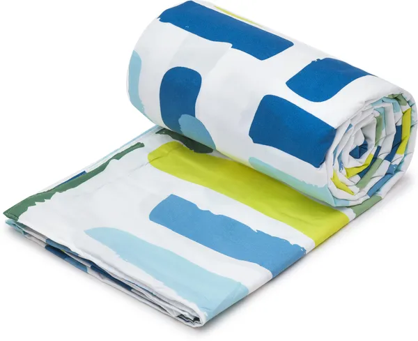 White_&_Blue_Premium_Quality_Cotton_Printed_Single_Duvet_Cover