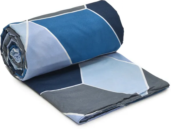 Light_Blue_&_Dark_Blue_Light_Blue_&_Dark_Blue_Premium_Quality_Cotton_Printed_Single_Duvet_Cover