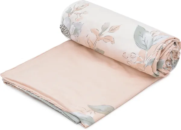 Peach_&_Green_Peach_&_Green_Premium_Quality_Cotton_Printed_Single_Duvet_Cover