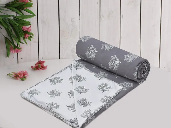 Grey_White_Super_Soft_Microfiber_Cotton_Single_Dohar
