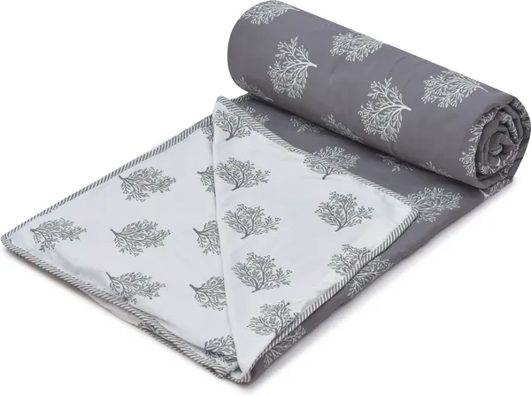 Grey_White_Super_Soft_Microfiber_Cotton_Single_Dohar