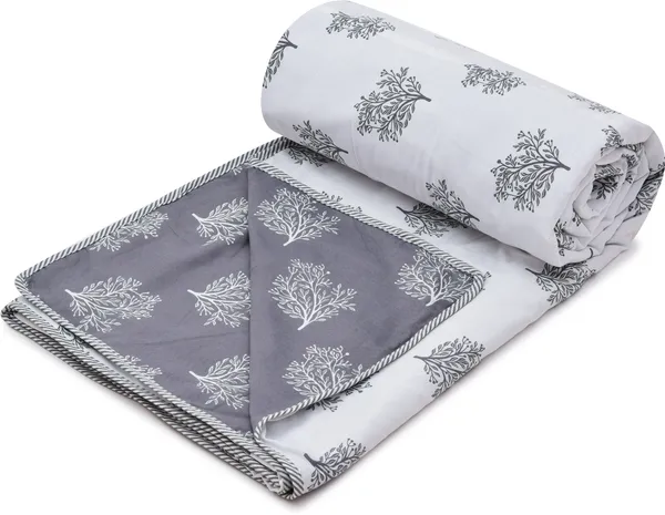 Grey_White_Super_Soft_Microfiber_Cotton_Single_Dohar