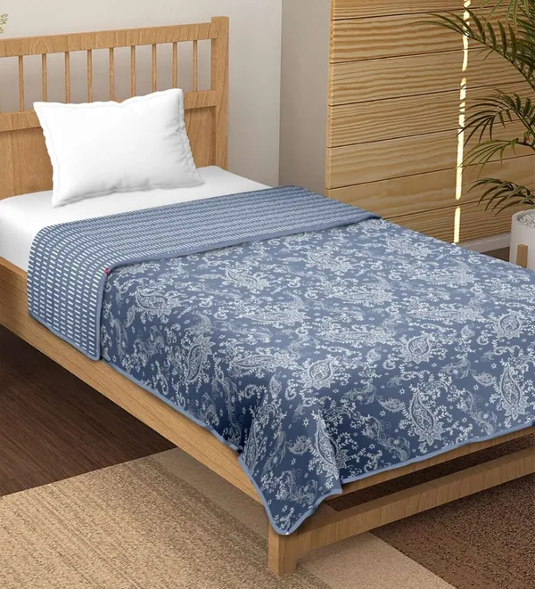 Grey_White_Super_Soft_Reversible_Cotton_Single_Dohar