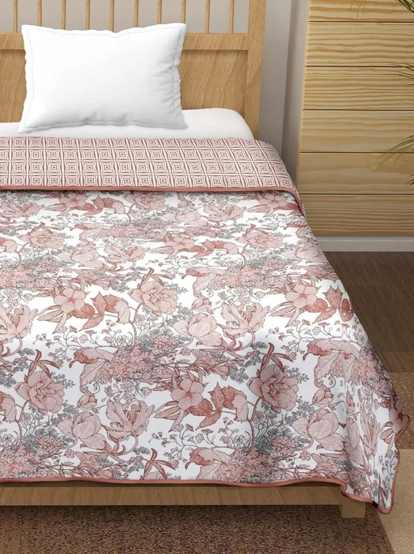 Brown_White_Super_Soft_Cotton_Reversible_Single_Dohar