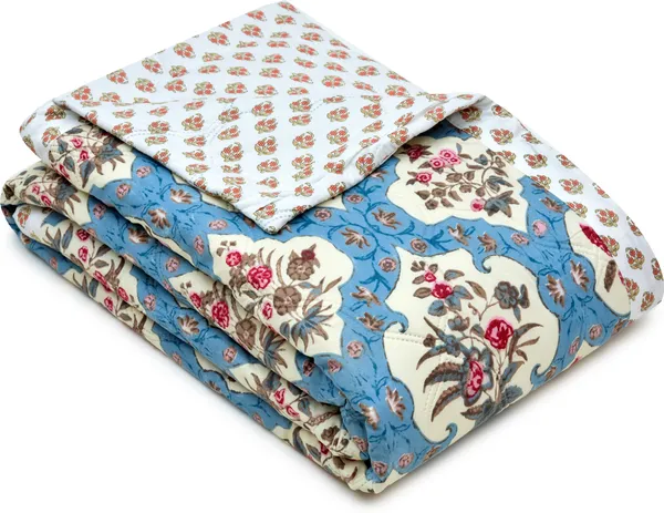 Blue_White_Super_Soft_Microfiber_Cotton_Reversible_Quilted_Single_Comforter