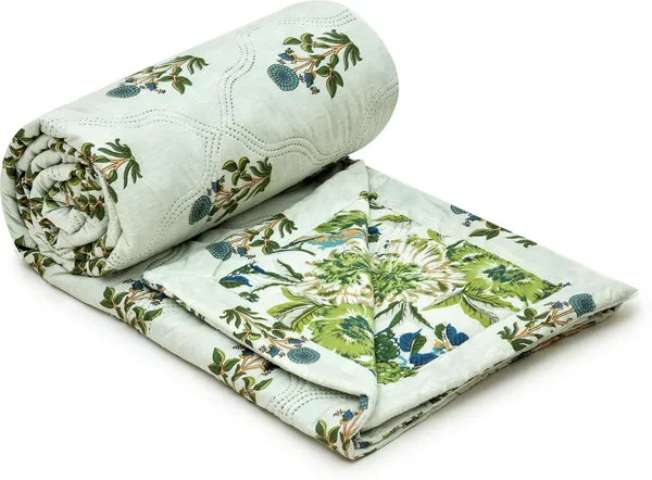 Green_Super_Soft_Microfiber_Cotton_Reversible_Quilted_Single_Comforter