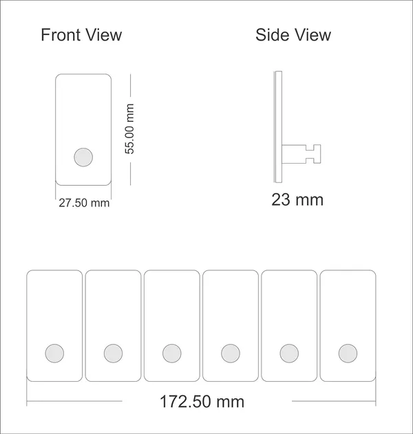 Pack_Of_10-_Black_And_White_Heavy_Duty_Self_Adhesive_Acrylic_Decorative_Key_Holder
