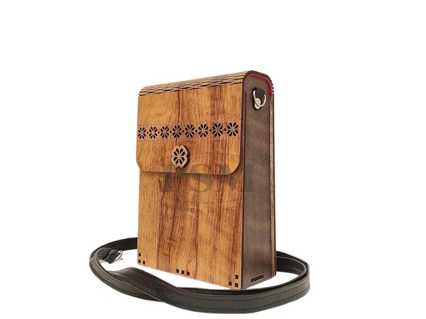 Ivory_Wooden_Ladies_Purse(Clutch)_Made_From_Different_Wood_Grains