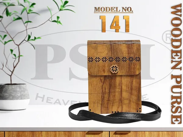 Ivory_Wooden_Ladies_Purse(Clutch)_Made_From_Different_Wood_Grains