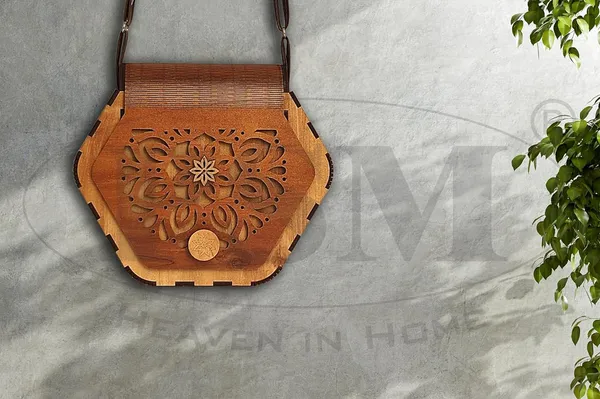 Red_Ivory_Floral_Pattern,_Ladies_Wooden_(Clutch)_Purse_Made_From_Different_Wood_Grains