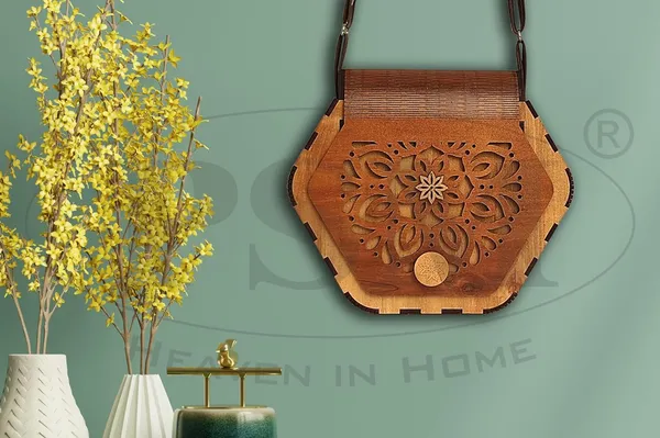 Red_Ivory_Floral_Pattern,_Ladies_Wooden_(Clutch)_Purse_Made_From_Different_Wood_Grains