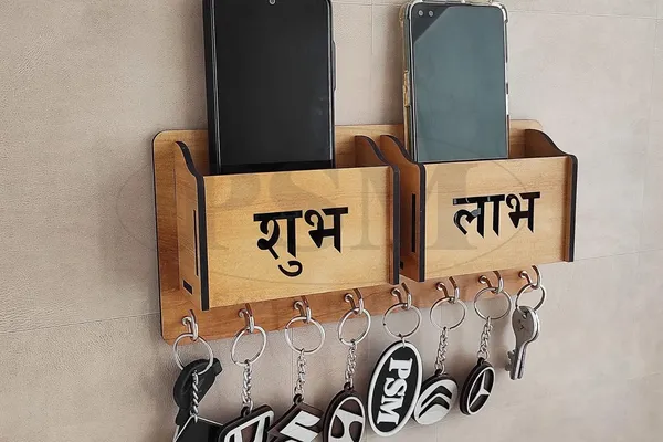 Ivory_Wooden_Key_Holder_With_Storage_Box